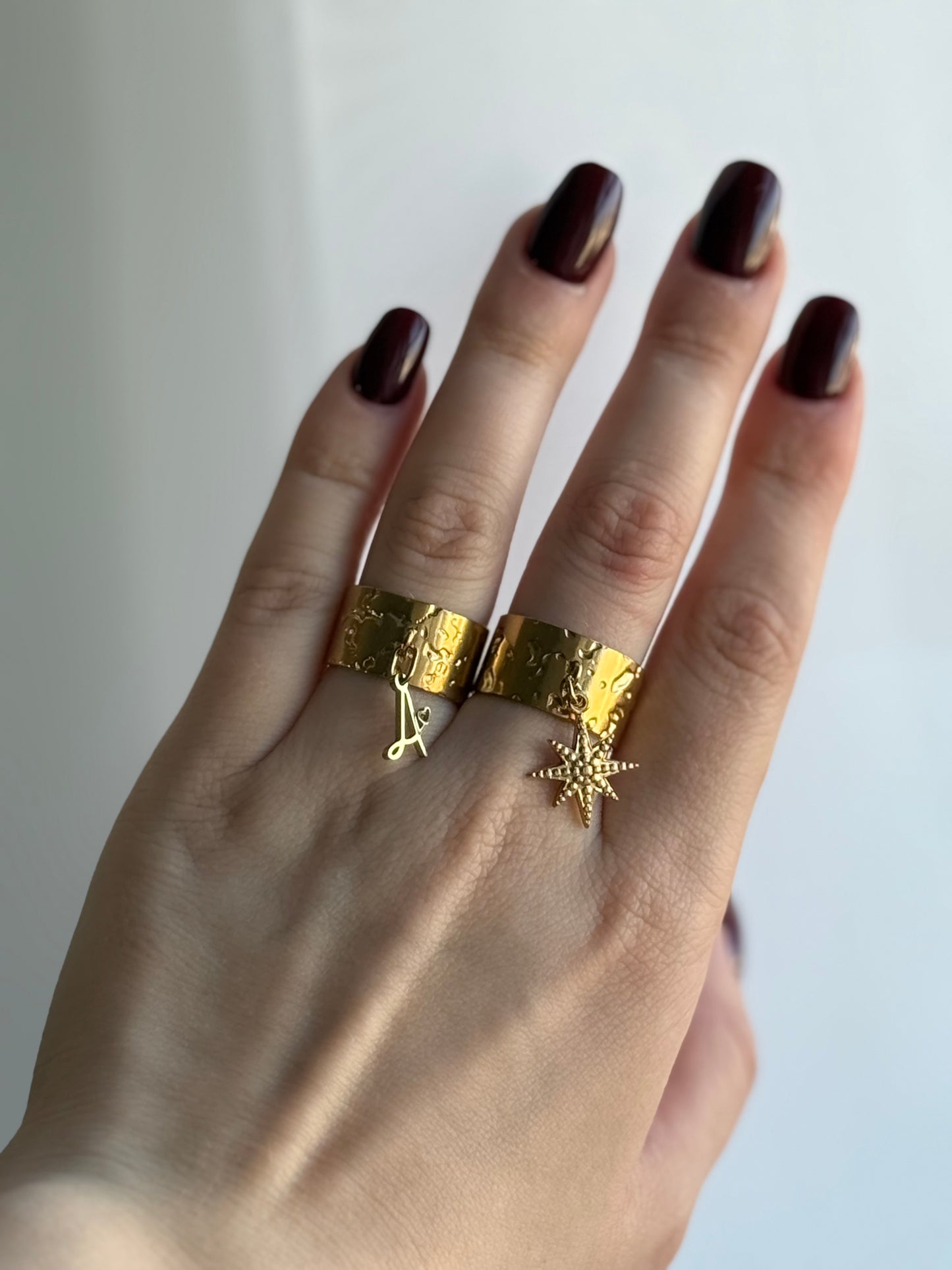Bague pendentif personnalisée