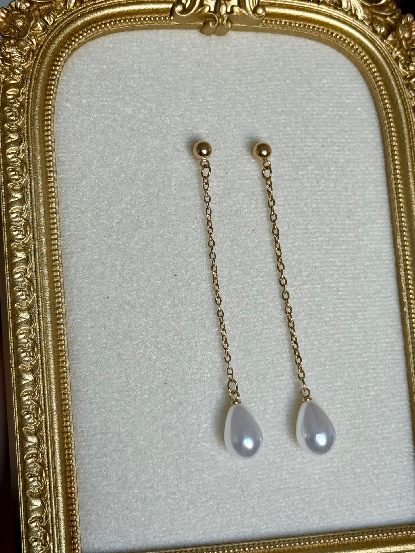 Boucles d’oreilles perle