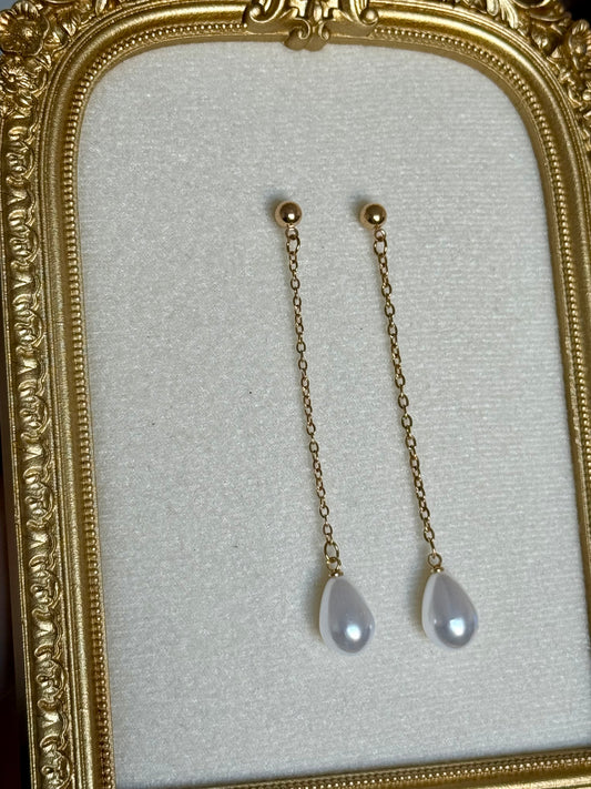 Boucles d’oreilles perle
