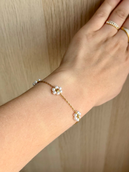 Bracelet 3 fleurs
